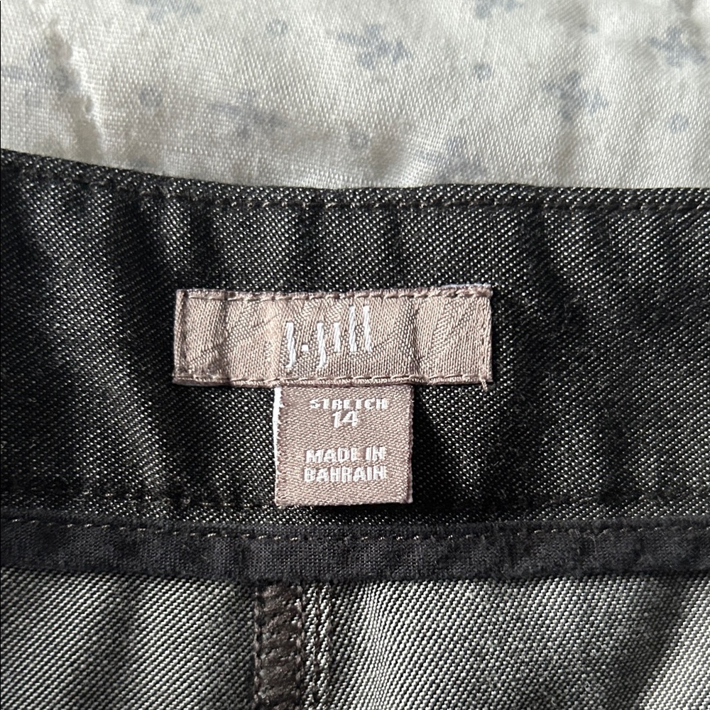 J. Jill Charcoal Gray Pants - Picture 2 of 2